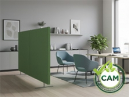 Pannello divisorio ZIPSOUND 02 autostabile - cm120x180h