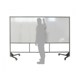 Lavagna su ruote MACRO LAVAGNA "bianca" cm.306x208h