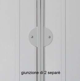 Giunzione di 2 separè SPARTA