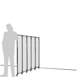 CRLM05B richiedi preventivo - Separè a parete CLIPPER ROLLER LIGHT 30 - cm 154x140h (5 elementi) Separè a parete CLIPPER ROLLER LIGHT 30 - cm 154x140h (5 elementi) - Separè a parete CLIPPER ROLLER LIGHT 30 - cm 154x140h (5 elementi)