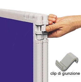 Collegamento di due pannelli Clipper