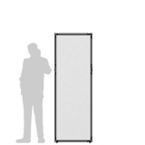 Pannello divisorio CLIPPER "laminato" - cm 65x195h - Pannello divisorio CLIPPER 