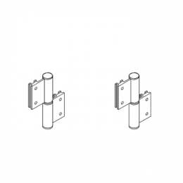 Cerniera in alluminio (kit)