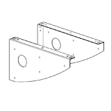MA-MRP richiedi preventivo - Coppia mensola supporto reggipiano Coppia mensola supporto reggipiano - Coppia mensola supporto reggipiano