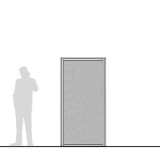 M10.20F richiedi preventivo - Pannello divisorio MACRO Pannello divisorio MACRO "feltro" - cm 100x200h - Pannello divisorio MACRO