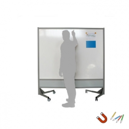 Lavagna magnetica su ruote MACRO LAVAGNA cm.206x208h