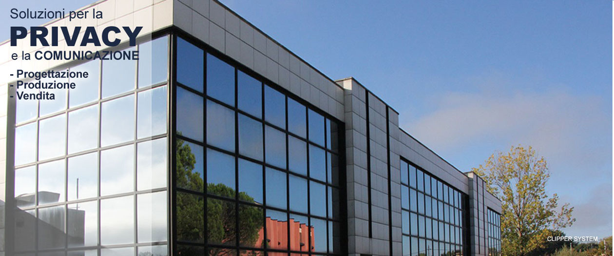 CLIPPER SYSTEM<br>Produzione sistemi divisori modulari CLIPPER SYSTEM